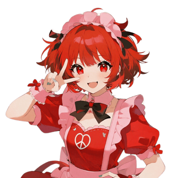 Anime character mascot